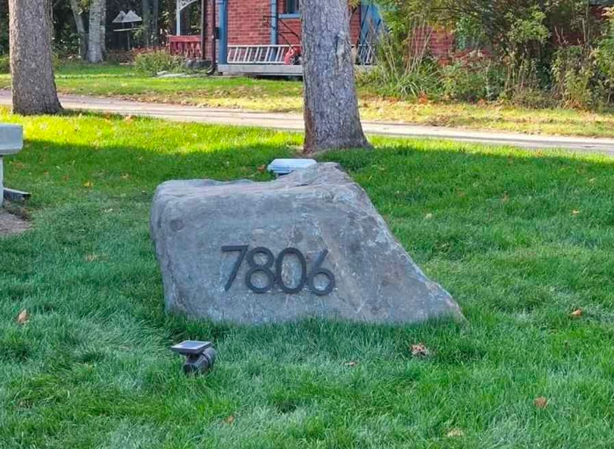 Custom House Number Signs - photo 3