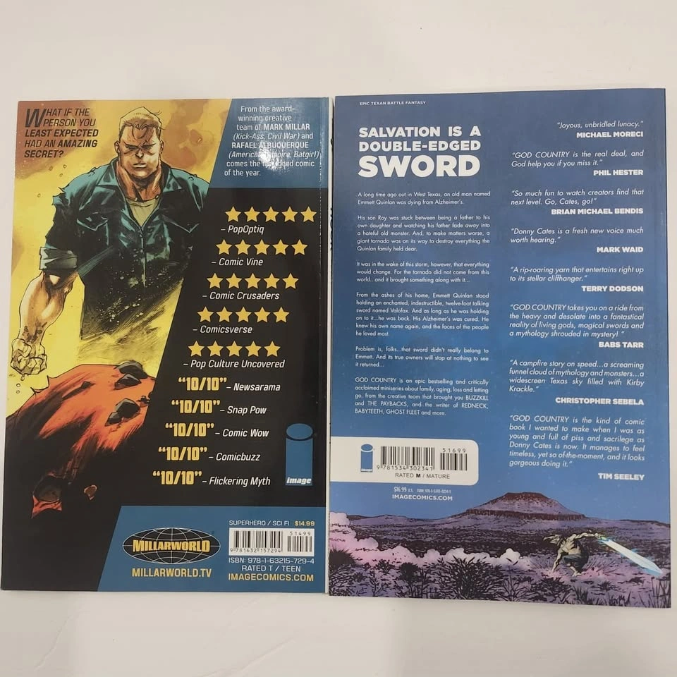 NEW COMICS! God Country by Danny Cates & Huck by Mark Milar - photo 3