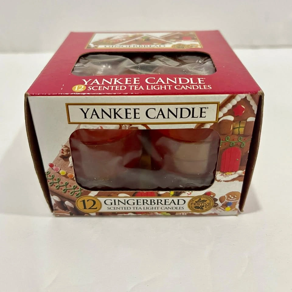 Frosty Gingerbread Candle sweet scent - 12 Scented Tea Lights