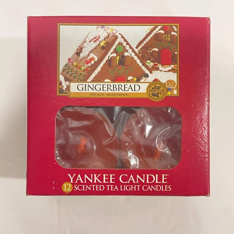 Frosty Gingerbread Candle sweet scent - 12 Scented Tea Lights - photo 3