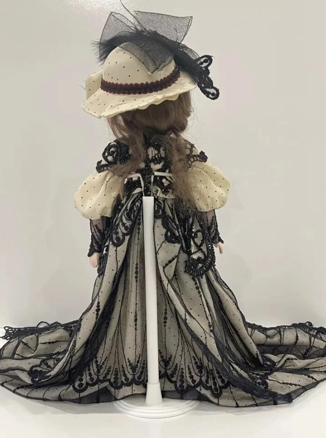 Louis Nicole Vintage 18” Handmade Bisque Doll with Accessories - photo 2