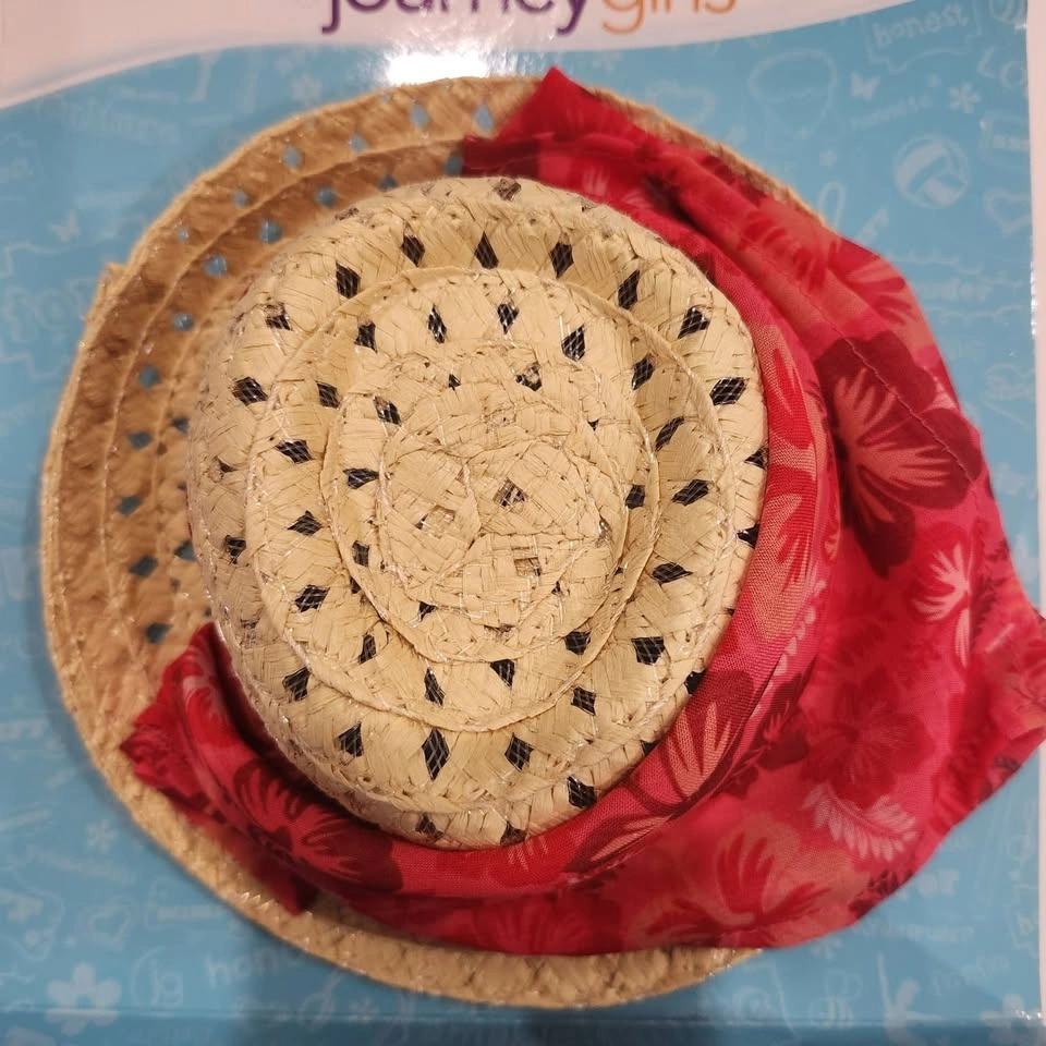 Journey Girls Doll Straw Hat Pack with 3 Dress Styles - photo 3