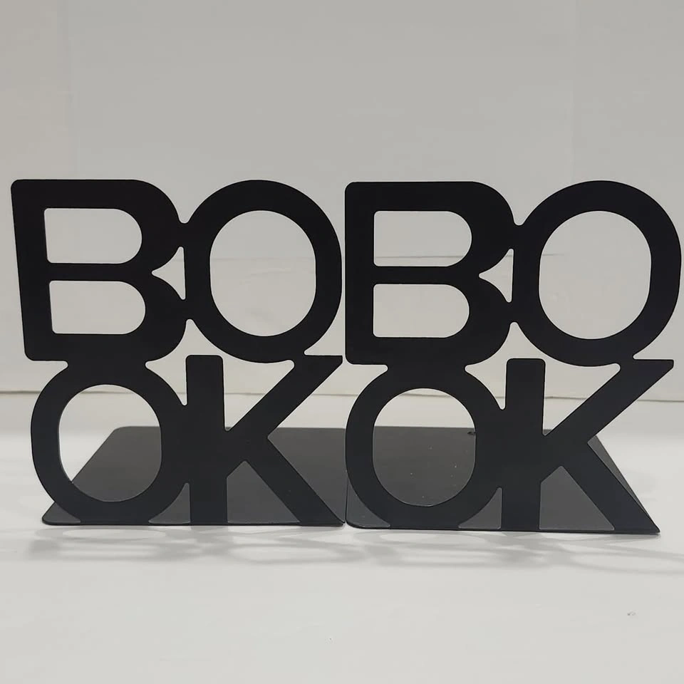 Metal Book Ends, Desk or shelf use, Lightweight (NEW) - photo 2