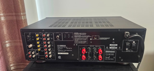 Yamaha Natural Sound Stereo Receiver (RX-497) – 75W/Ch w/ Phono - photo 2