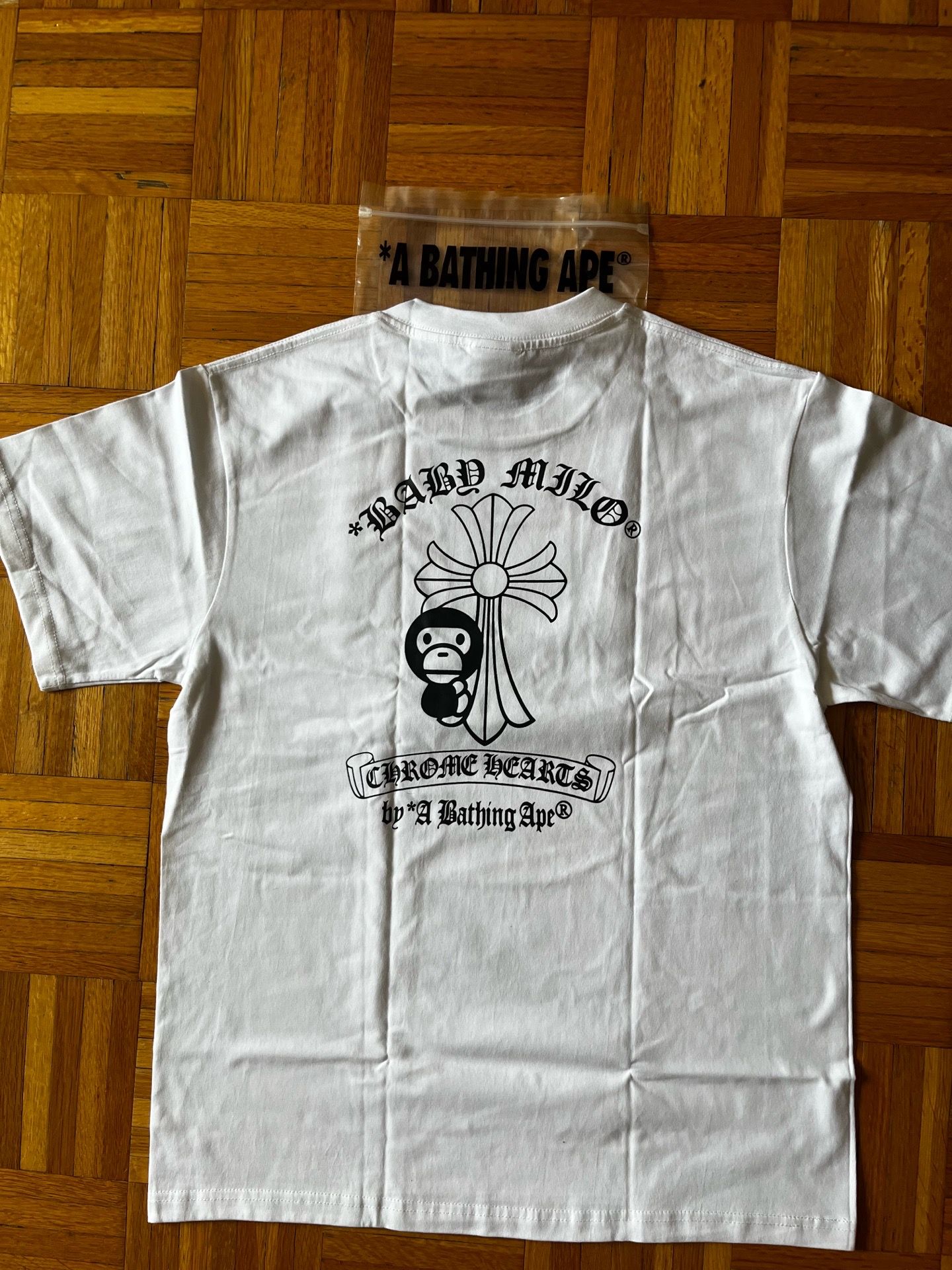 Bape X Chrome Hearts Shirt Size:Medium - photo 2