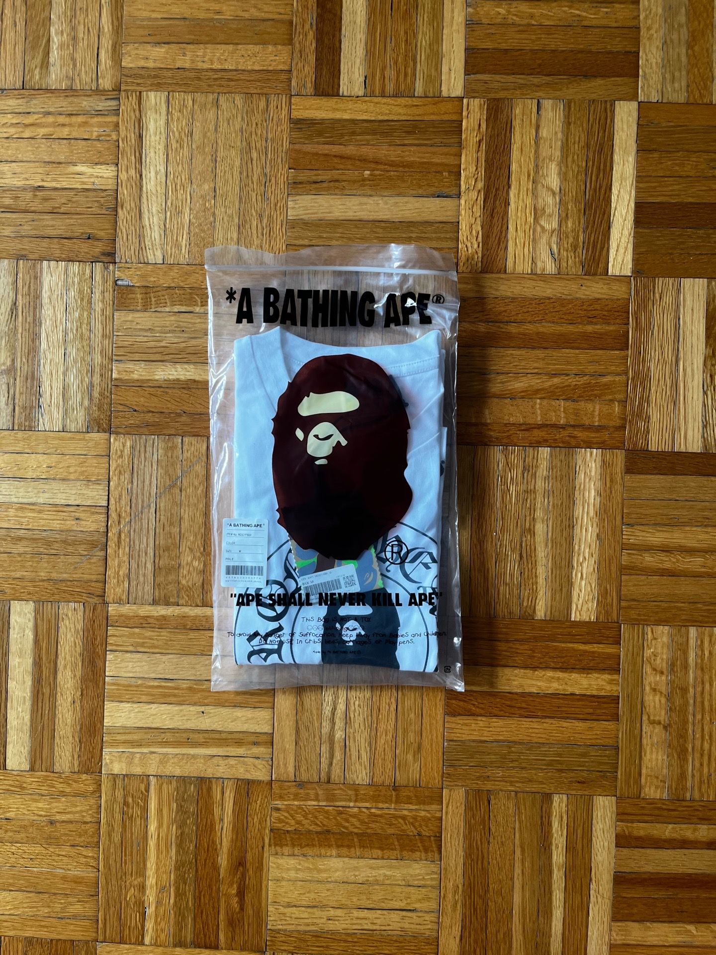 Bape X Chrome Hearts Shirt Size:Medium - photo 4