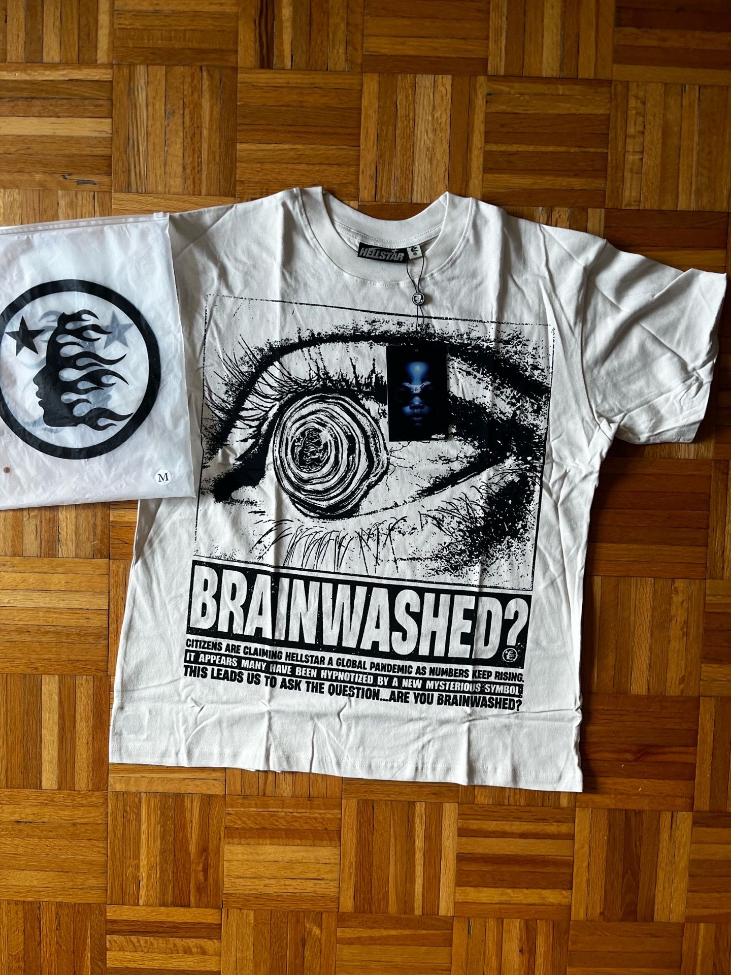 Hellstar BRAINWASHED Shirt Size Medium