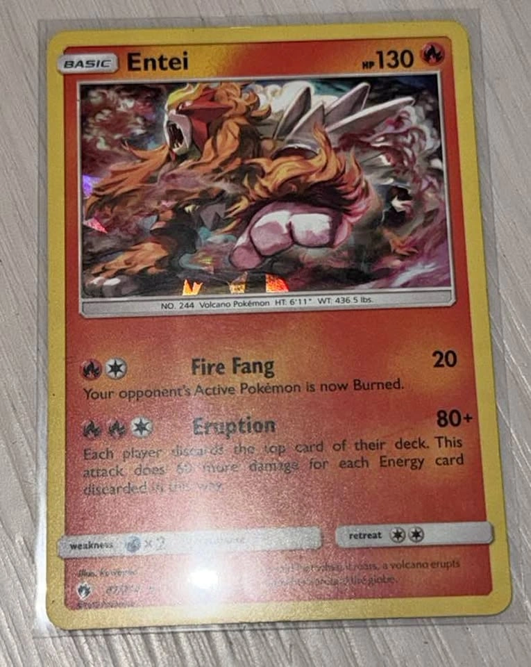 Pokémon card for sale Entei