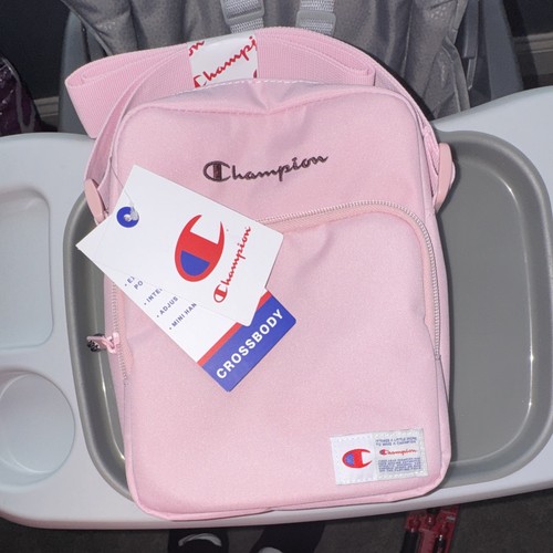 Champion Pink Women’s Small Crossbody Bag Zip Closure Adjustable - photo 2