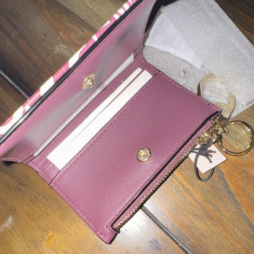 Victoria's Secret Pink/White Floral Bifold Wallet - photo 4