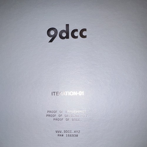 9dcc Iteration-01 Connected Size L Box Set Limited Edition