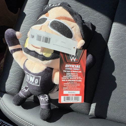 WWE Hollywood Hogan nWo Plush Doll, Tag Attached, Black, 2024 - photo 2