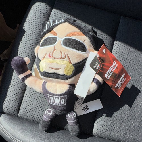 WWE Hollywood Hogan nWo Plush Doll, Tag Attached, Black, 2024 - photo 4