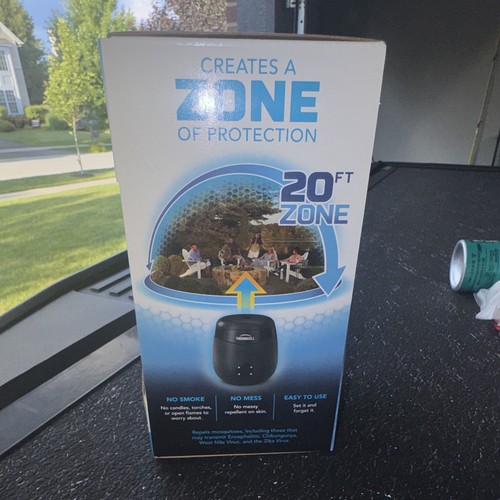 Thermacell Rechargeable Mosquito Repellent, 20 ft Zone, Black - photo 2