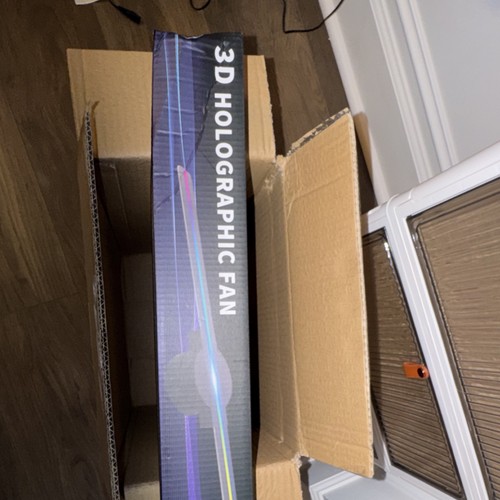 3D Holographic LED Fan Display Advertising Sign WiFi Controlled - photo 2