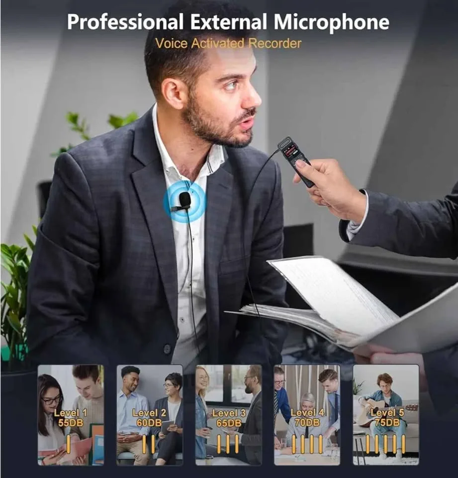 160GB Digital Voice Recorder with Playback image indicator(3)