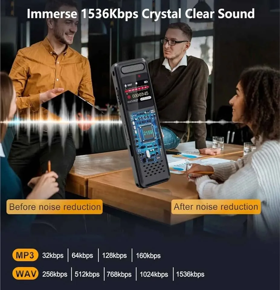 160GB Digital Voice Recorder with Playback image indicator(7)