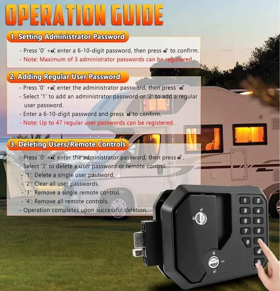 RV Keyless Lock Replacement image indicator(8)