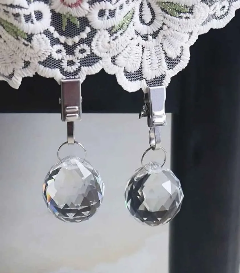 Tablecloth Weights, Crystal Glass, 8 image indicator(4)