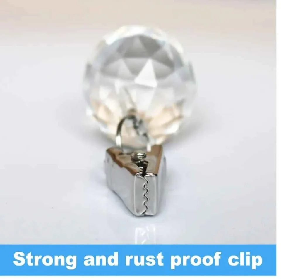 Tablecloth Weights, Crystal Glass, 8 image indicator(5)