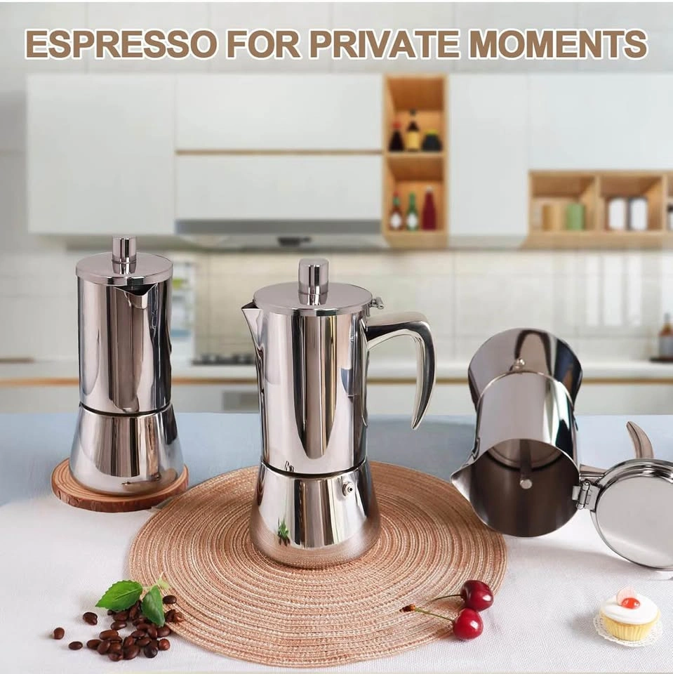 (New)12 Cup Moka Pot Stovetop Espresso Coffeemaker - photo 2