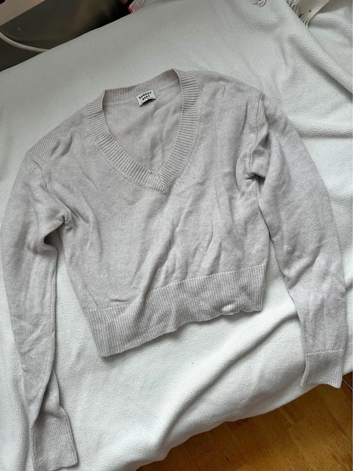 Sunday Best Cropped Sweater