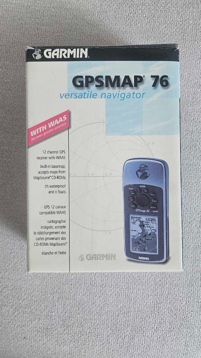 Garmin GPSMAP 76 Handheld GPS – Waterproof & Floats