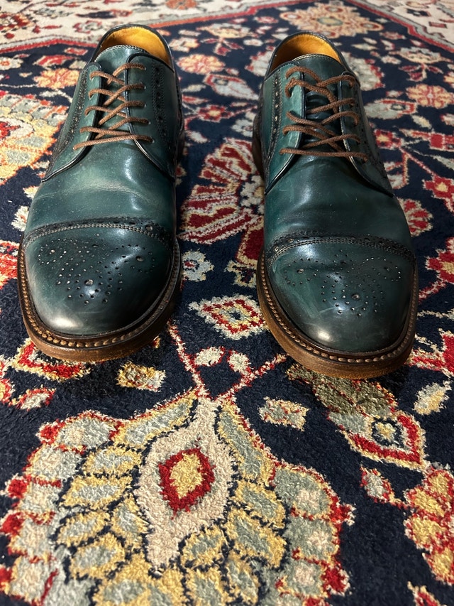 Vintage GUCCI brogue derbies - photo 2