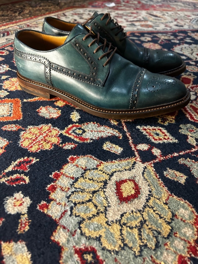 Vintage GUCCI brogue derbies - photo 3
