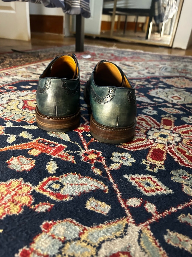 Vintage GUCCI brogue derbies - photo 4