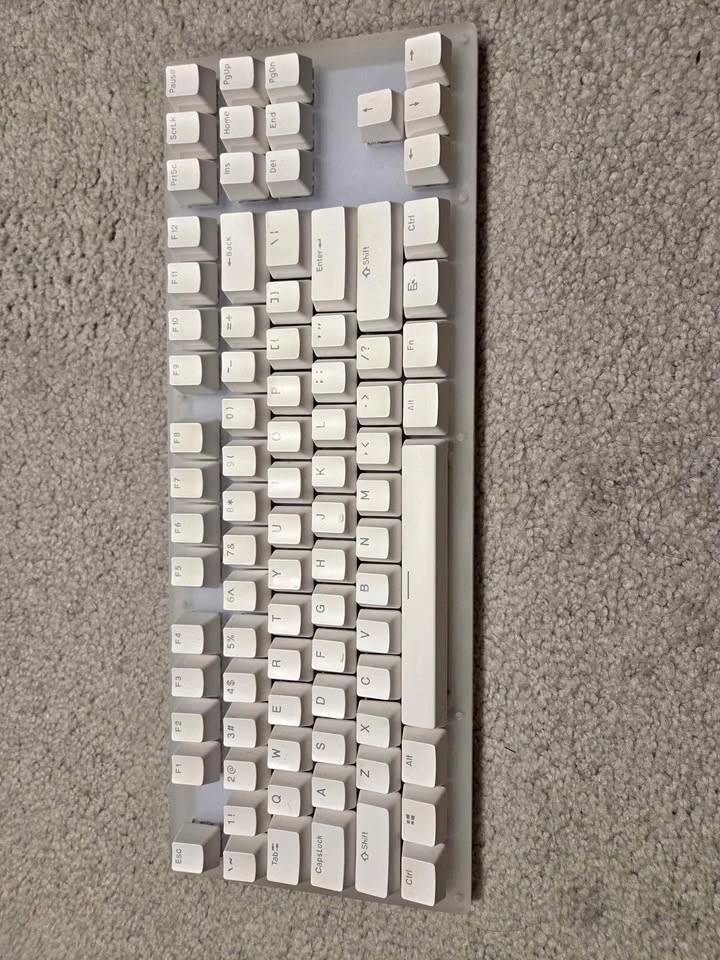 Womier k87 RGB Keyboard (Gateron Red)