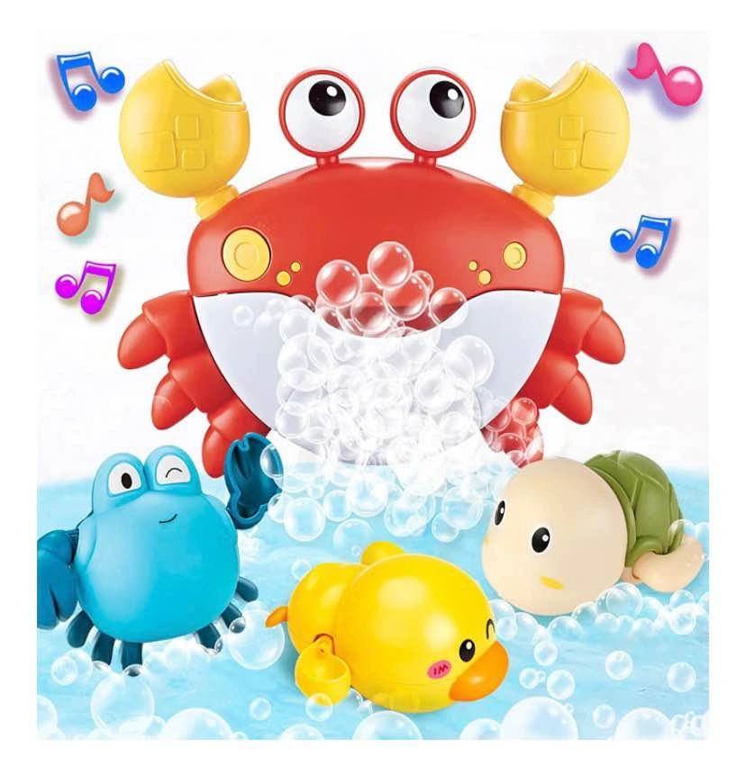 VConejo Cute Bubble Crab Baby Bath Toys Set - photo 2