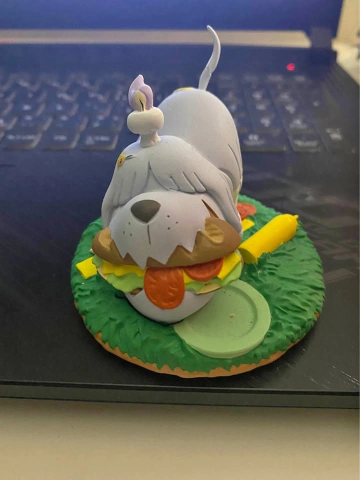 Pokémon Center Greavard Figure Picnic Sandwich Toy