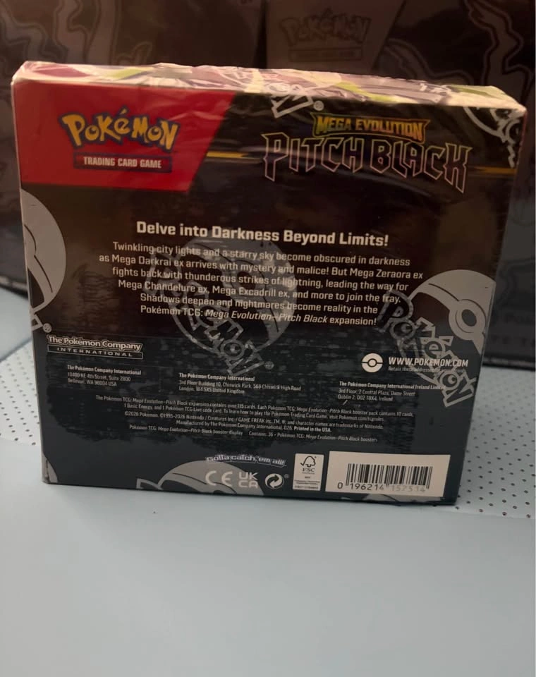 Mega Evolution Pitch Black Pokémon Center Elite Trainer Box - photo 3