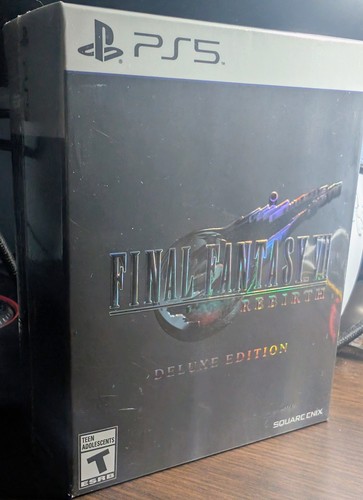 Final Fantasy VII Remake + Rebirth Deluxe Edition Bundle Sealed - photo 4