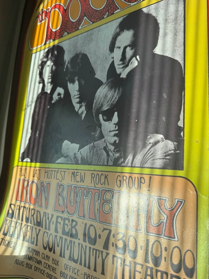 The Doors vintage concert poster signed - photo 3