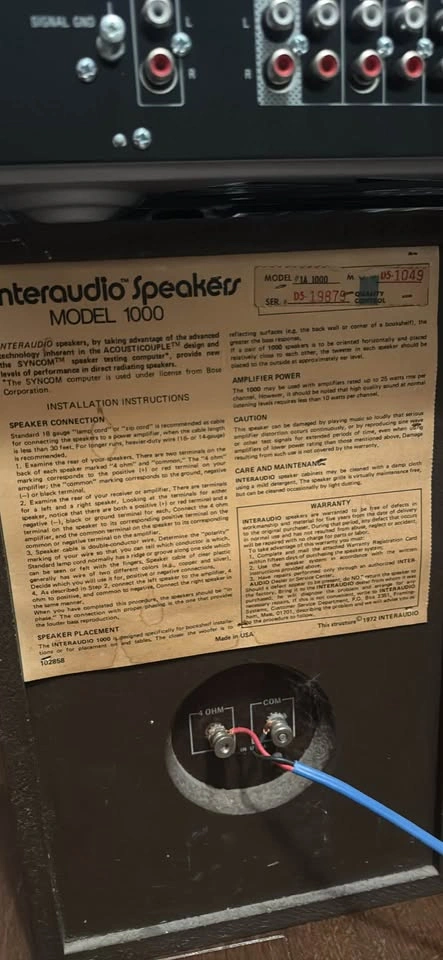 Bose 1970s speakers and modern receiver audio bundle! - photo 3