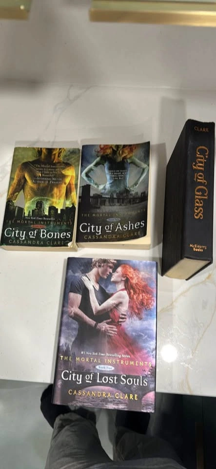 Mortal Instruments Books 1, 2, 3, and 5 - photo 3