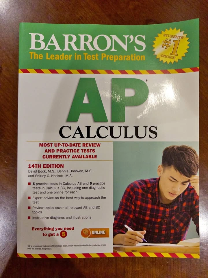 Barron's AP Calculus AB/Calculus BC Prep Book