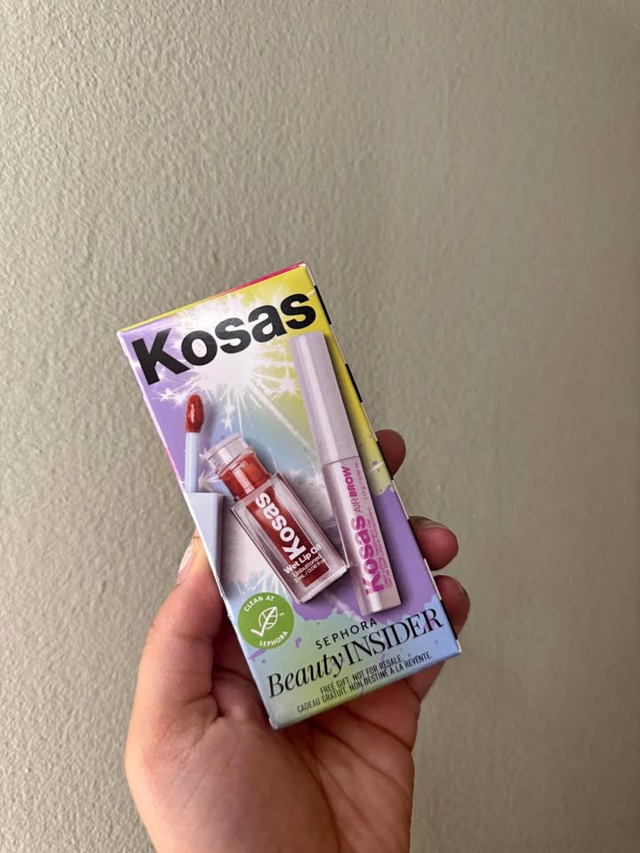 Kosas Mini Lip Oil & Brow Gel Set
