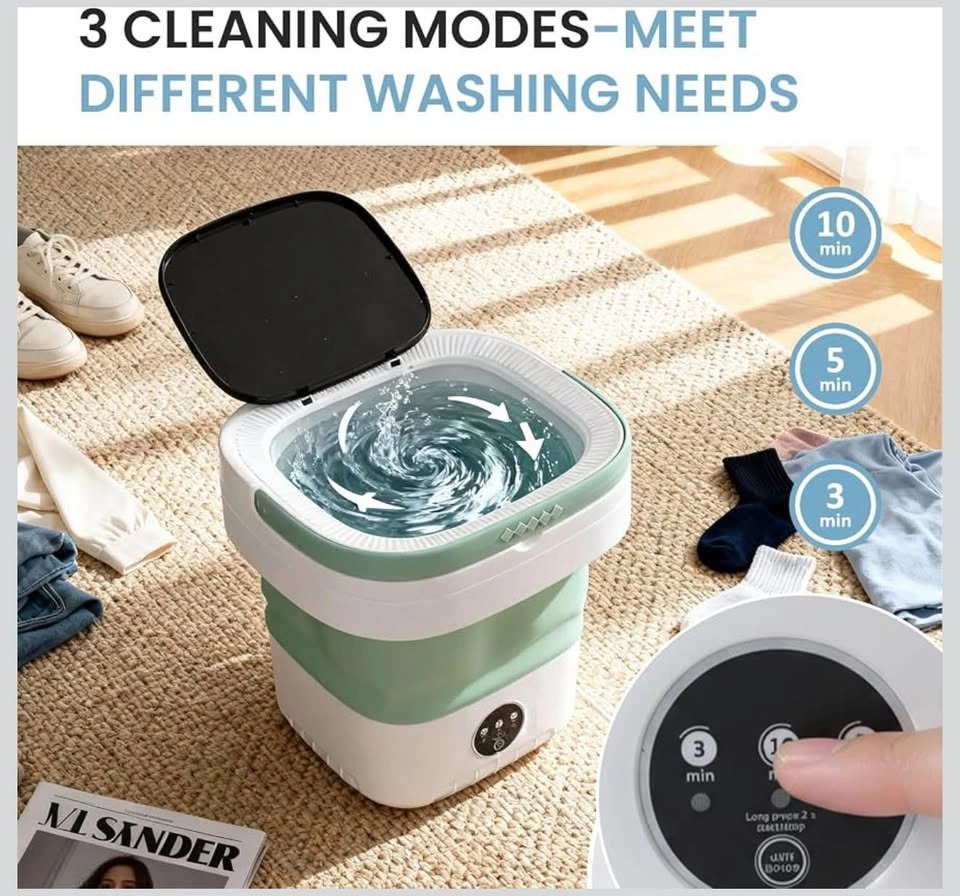 16L Large-Capacity Mini Portable Foldable Washing Machine - photo 3