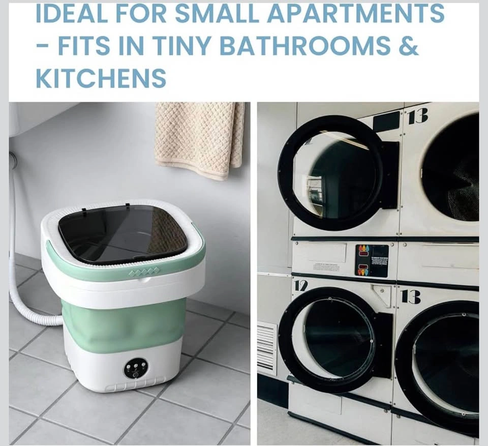 16L Large-Capacity Mini Portable Foldable Washing Machine - photo 5