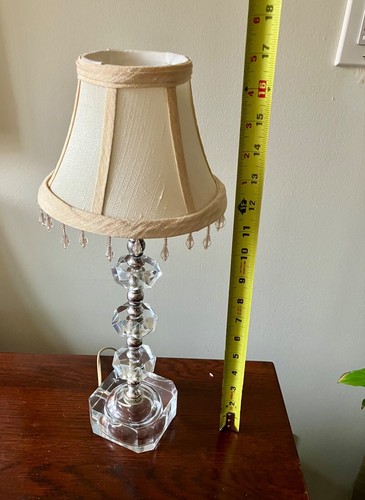 Vintage Leviton Crystal Boudoir lamp - photo 5