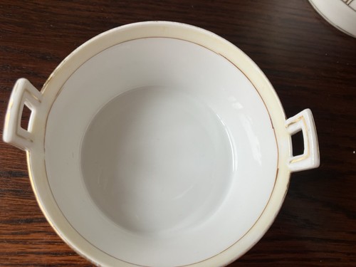 Antique hand painted Nippon bowls with handles - photo 3