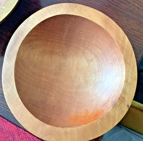 Vintage 1960s Baribocraft Made in Quebec Maple wood bowls (set o - photo 3
