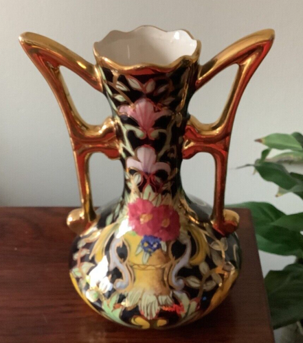 Vintage H. Bequet Quaregnon vase