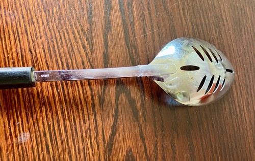 MCM made in Japan melamine cornflower slotted spoon - photo 3