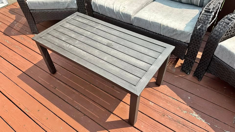 Patio Aluminum Coffee Table