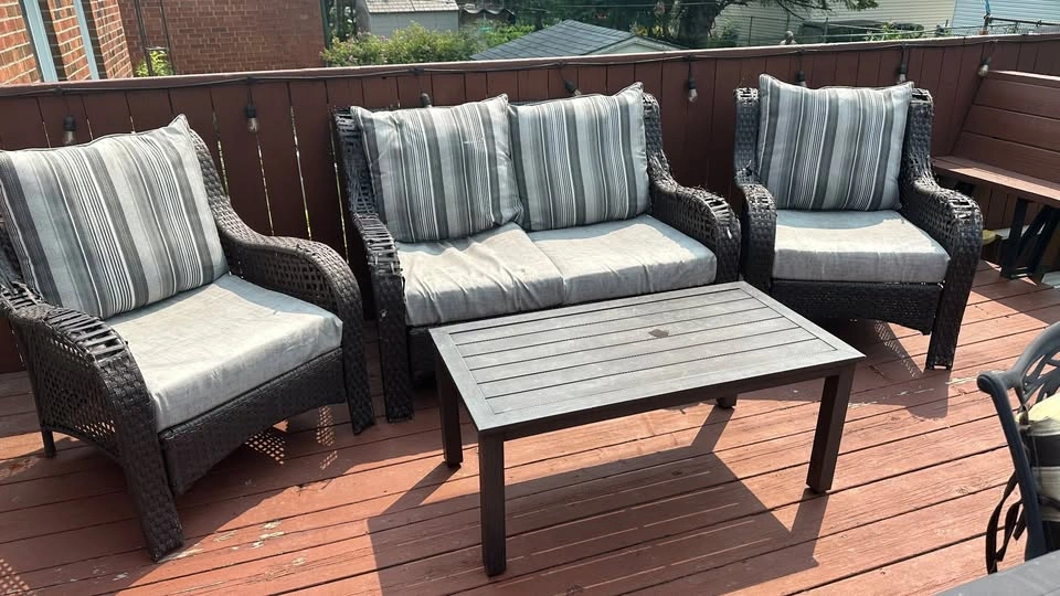 Patio Aluminum Coffee Table - photo 2