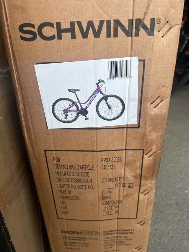 Brand New Schwinn 24” Youth Mountain Bike - Purple - photo 4